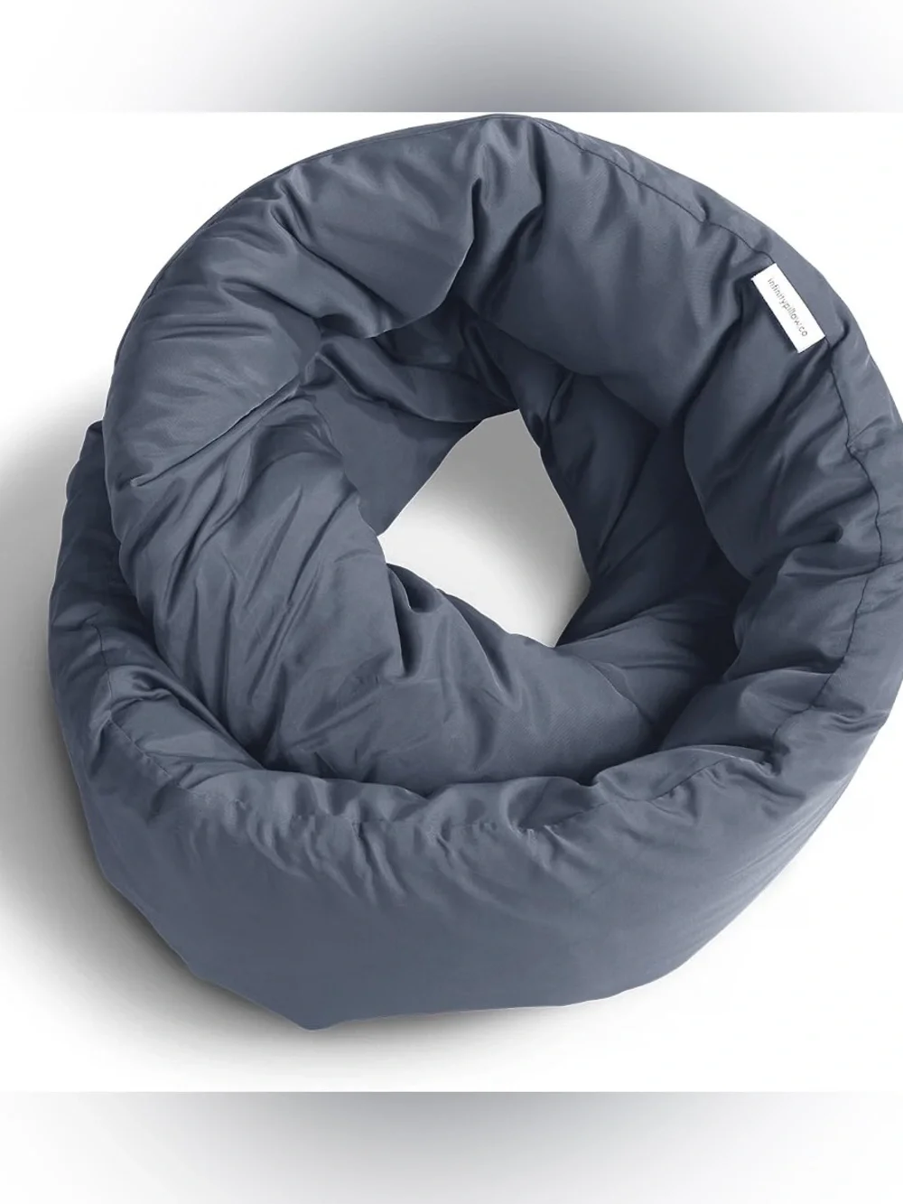 Infinity Pillow Travel Neck Pillow - Midnight Grey